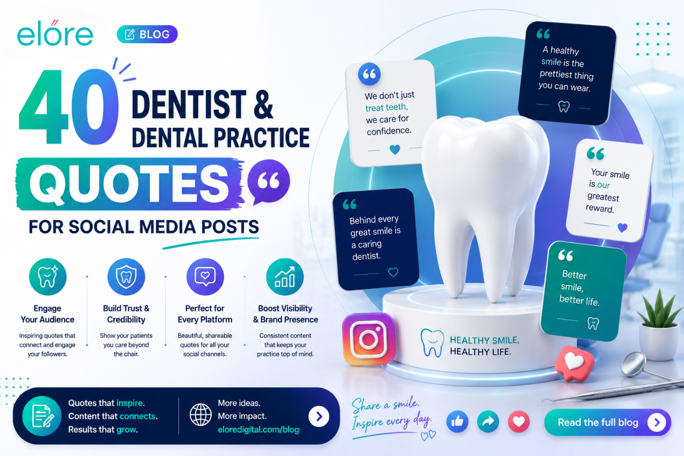 40 Dentist & Dental Practice Quotes for Social Media Posts